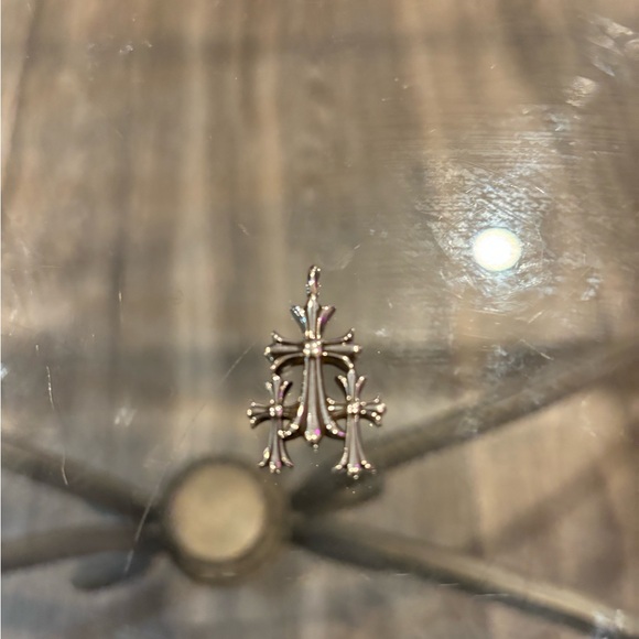 Chrome Heart Triple Cross small Pendant only Authentic - Picture 15 of 15
